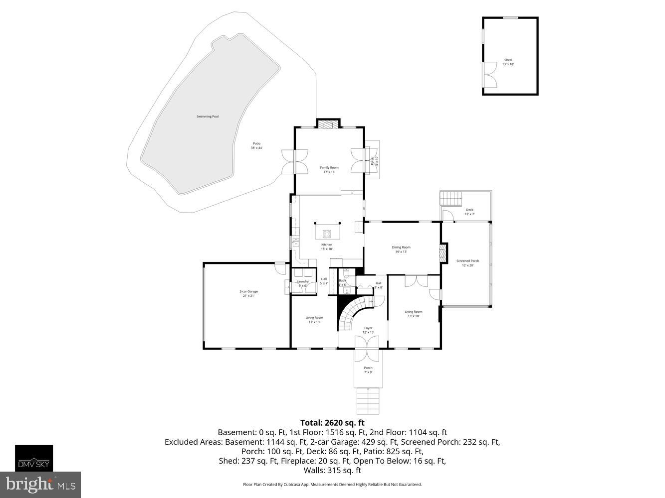 723 Forest Park Road Great Falls, VA 22066 - Photo 68 of 71 Main floor plan