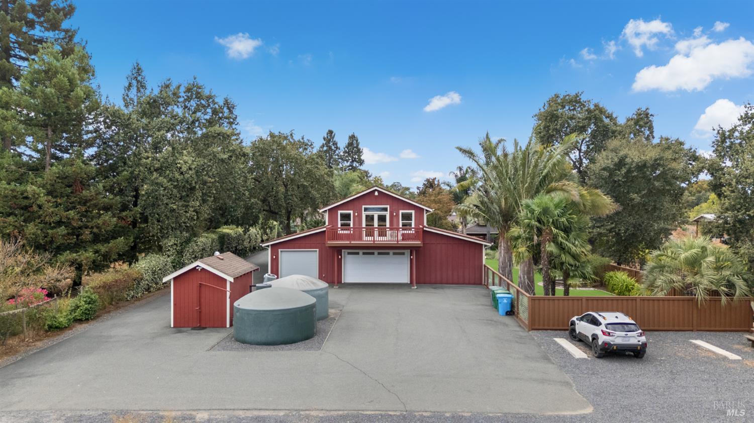 1636 Abramson Road Santa Rosa, CA 95401 - Photo 53 of 58 The backside of the finished barn features even more parking.