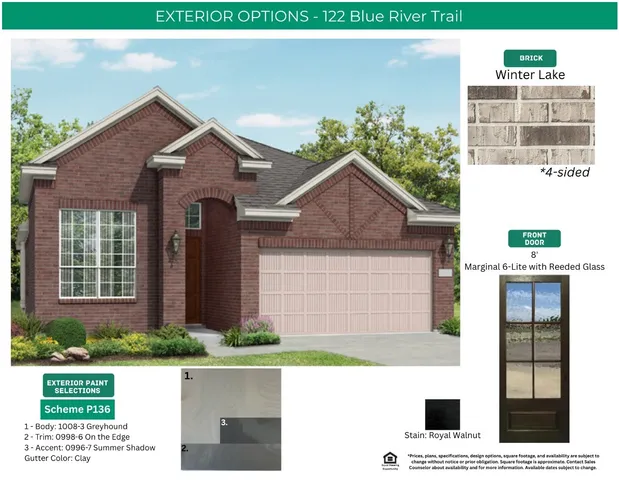 $329,990 | 122 Blue River Trail, Rosenberg, TX 77471