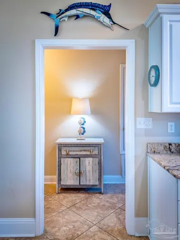 a bathroom with a double vanity sink and mirror