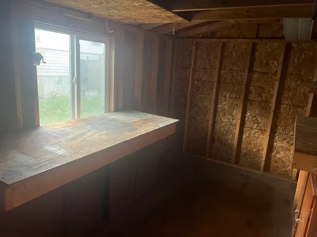 a view of outdoor space and a window