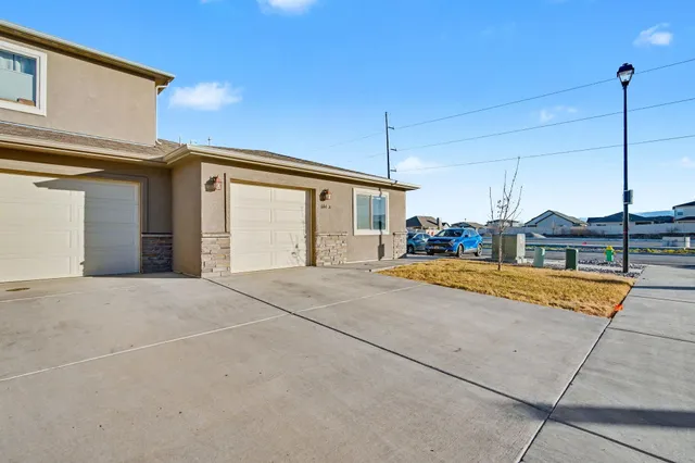 a view of a house with a swimming pool