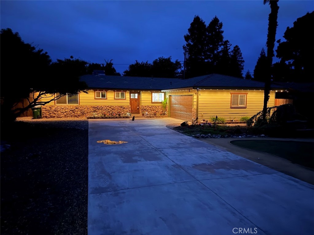 6 Mayfair Drive Chico, CA 95973 - Photo 3 of 52 Front of home, long driveway for plenty of parking!