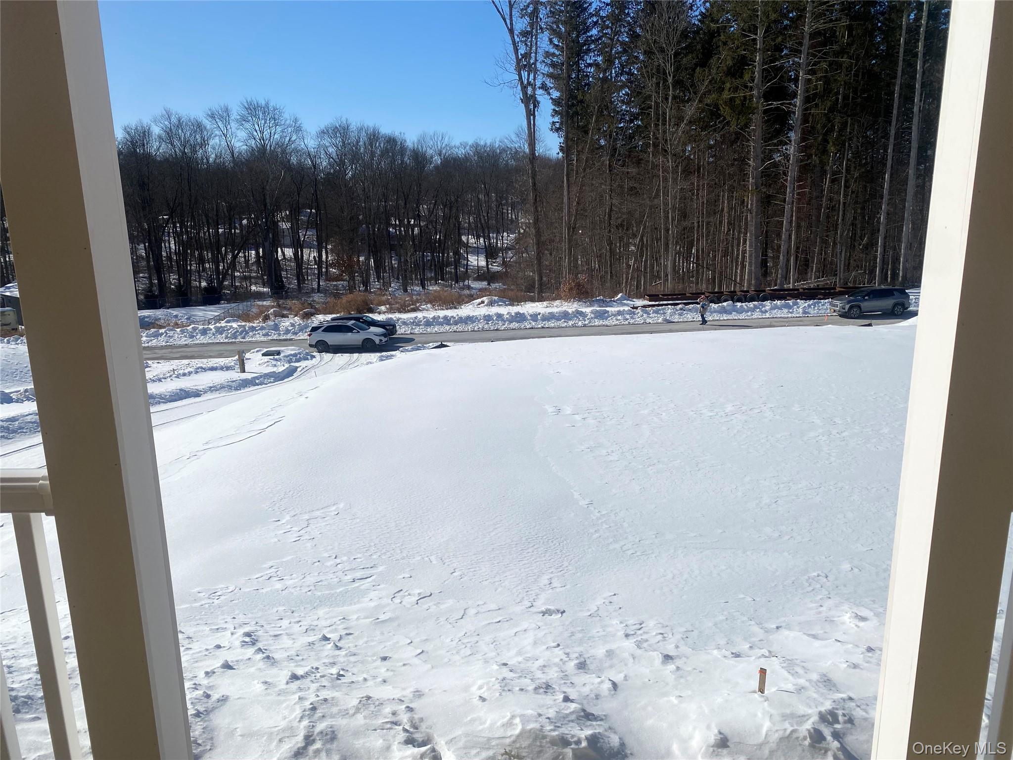 32 Spruce Road Brewster, NY 10509 - Photo 13 of 14 a view of a yard with snow on the road