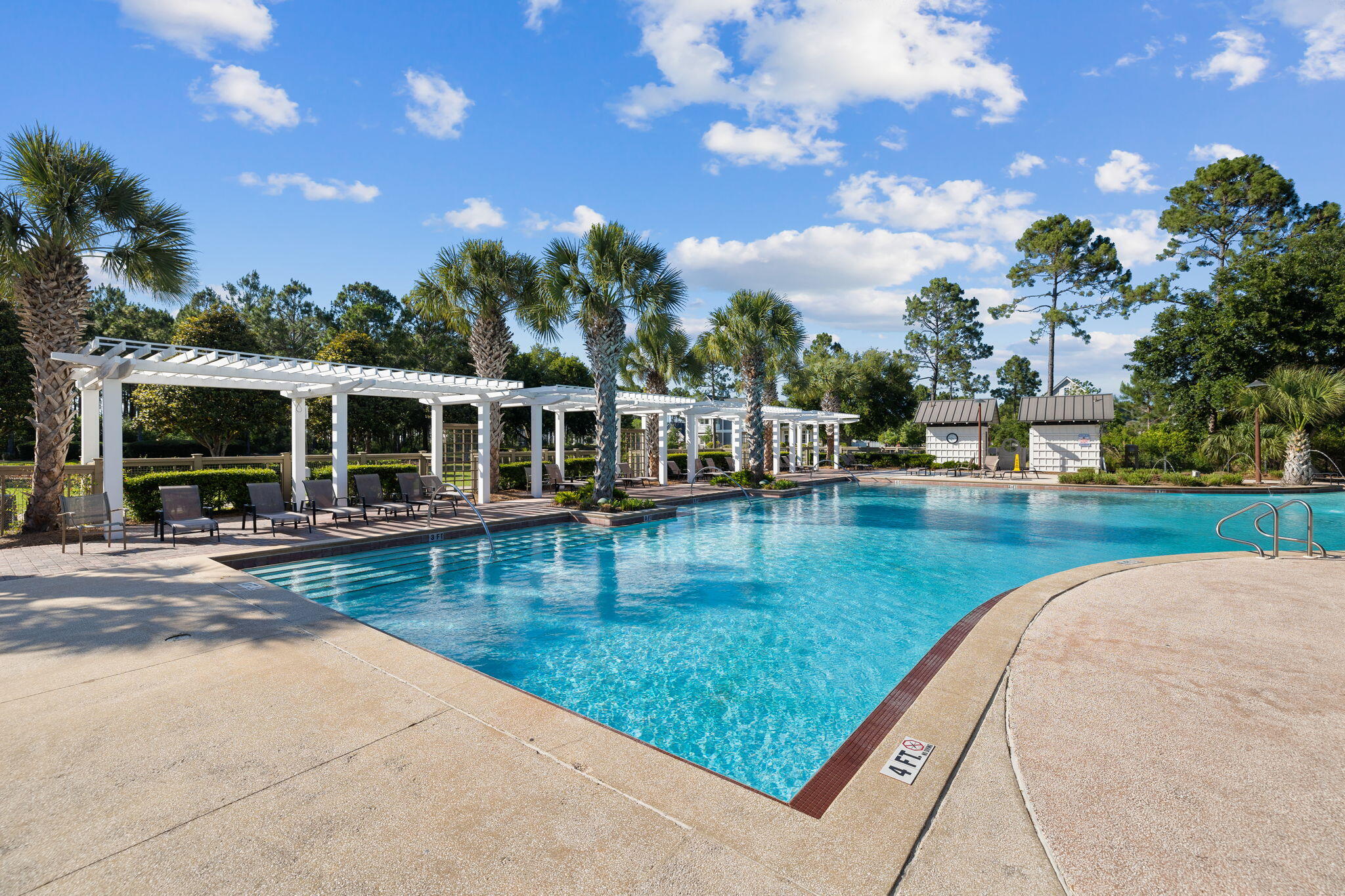 41 West Pollard Cove Inlet Beach Inlet Beach, FL 32461 - Photo 50 of 54 a view of a swimming pool with a patio