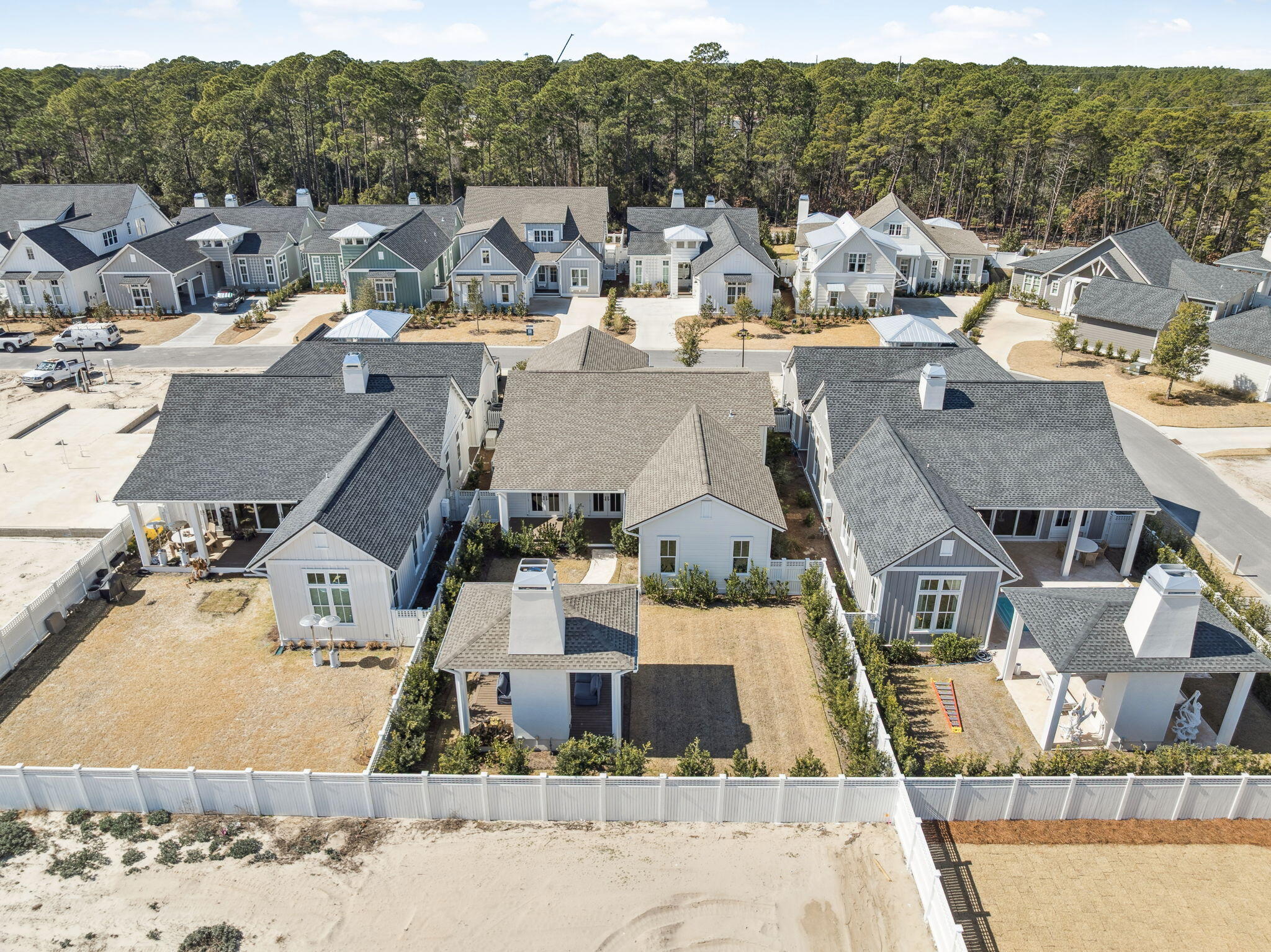 41 West Pollard Cove Inlet Beach Inlet Beach, FL 32461 - Photo 5 of 54 a view of a town with big houses
