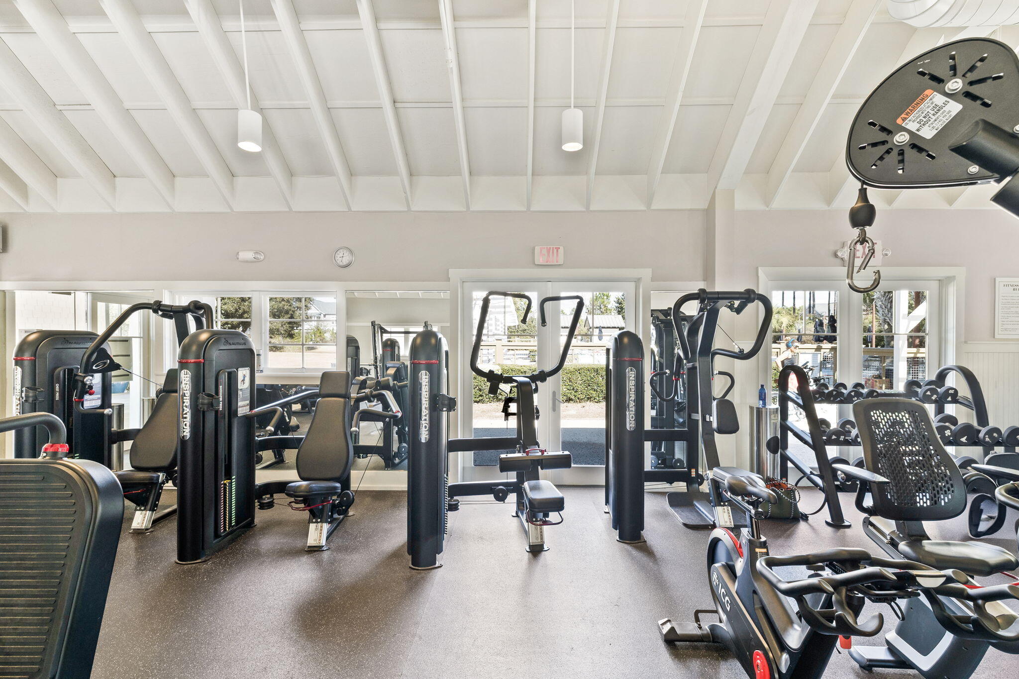 41 West Pollard Cove Inlet Beach Inlet Beach, FL 32461 - Photo 54 of 54 a view of a room with gym equipment