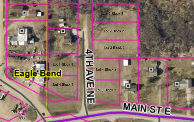 $13,000 | Lot 3-block 4th Avenue Northeast, Eagle Bend, MN 56446