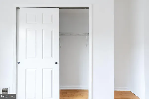 a view of a bedroom