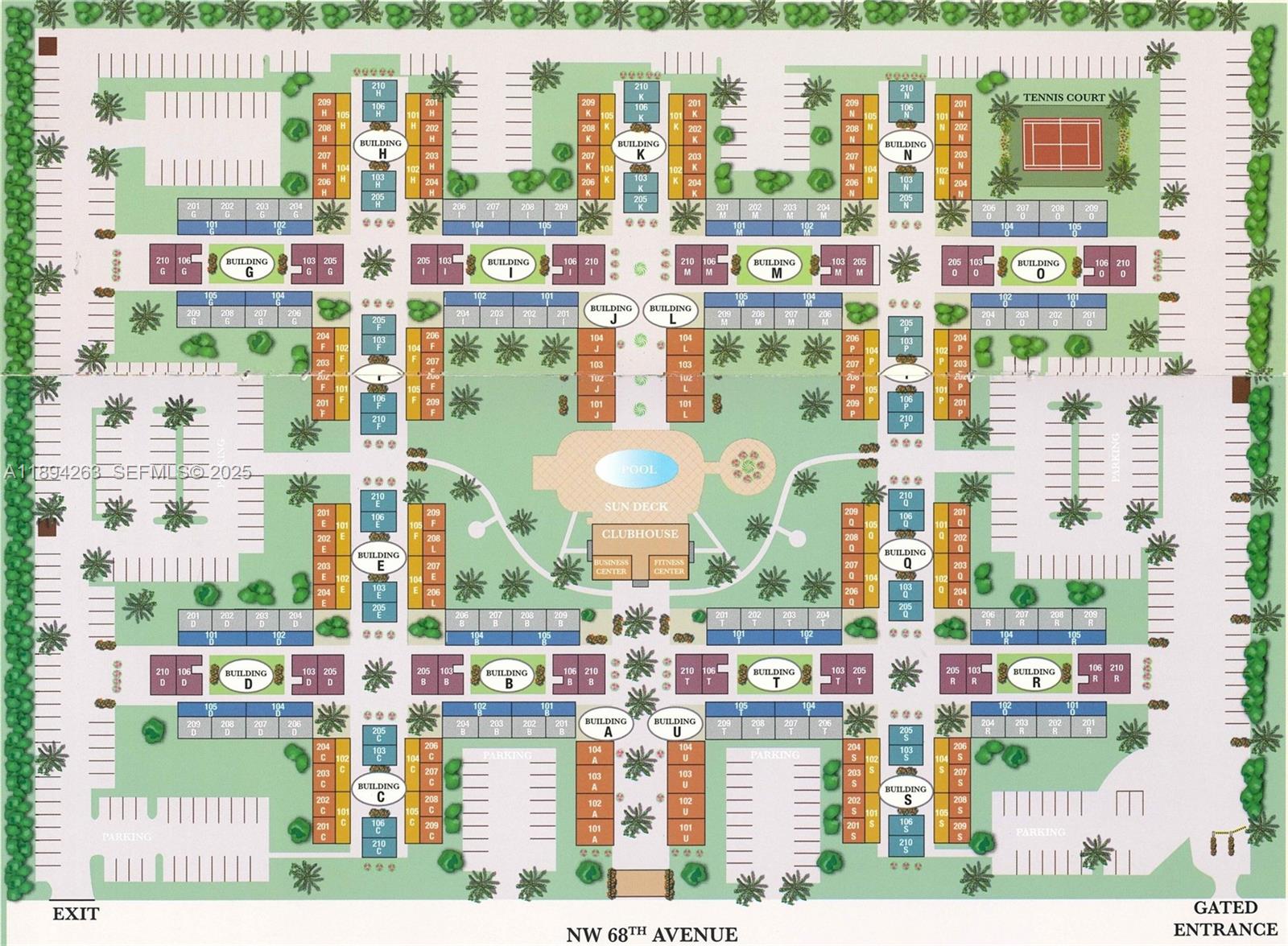 17901 Northwest 68th Avenue, Unit Q103 Hialeah, FL 33015 - Photo 13 of 33 a view of city