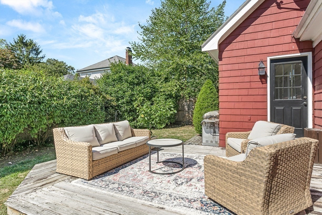 15 White Oak Road Boston, MA 02132 - Photo 20 of 24 a view of a couches in the patio