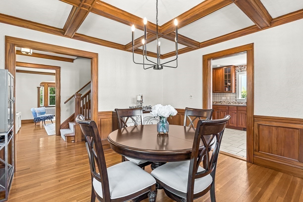 15 White Oak Road Boston, MA 02132 - Photo 9 of 24 a view of a dining room with furniture and wooden floor