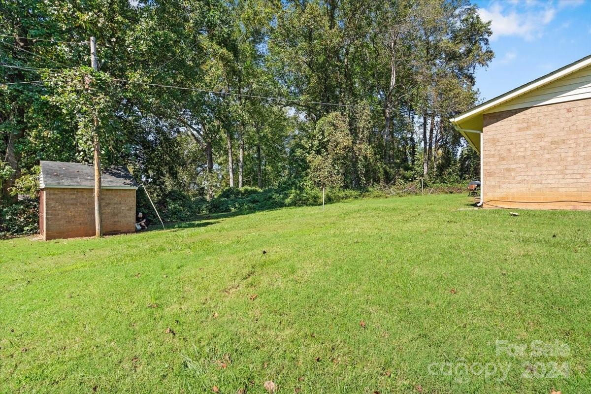 4251 Kiser Island Road Terrell, NC 28682 - Photo 10 of 30 a view of a backyard with a garden