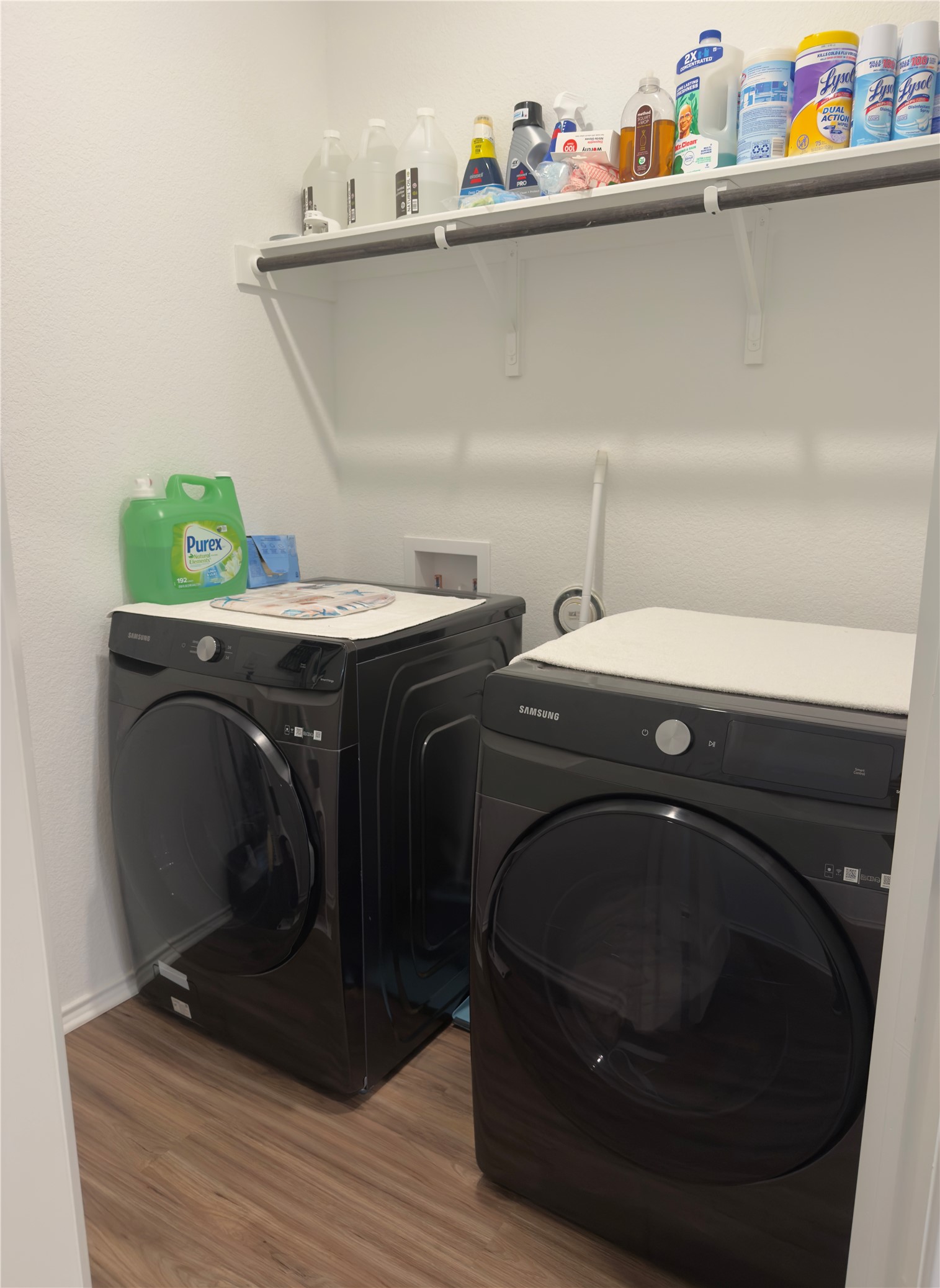 108 Blue Blaze Trail Georgetown, TX 78628 - Photo 19 of 26 a utility room with dryer and washer