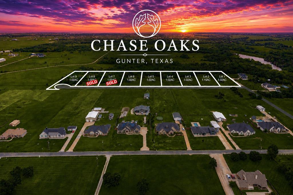 Welcome to Chase Oaks! Gunter's NEWEST Luxury One Acre Home-Sites! 