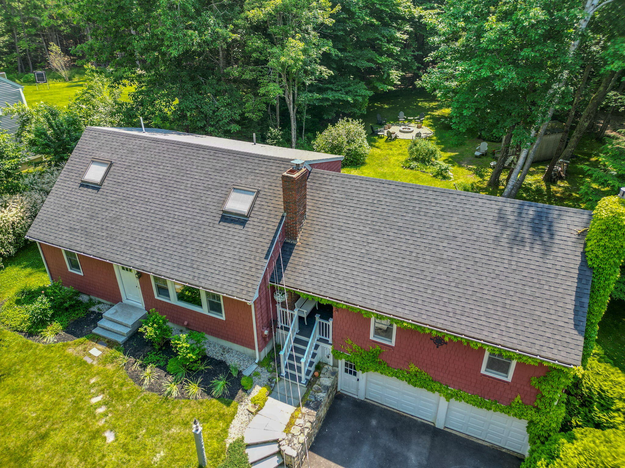 8 Brookside Drive Cumberland, ME 04021 - Photo 36 of 41 117-web-or-mls-8 Brookside Dr Aerial Fin