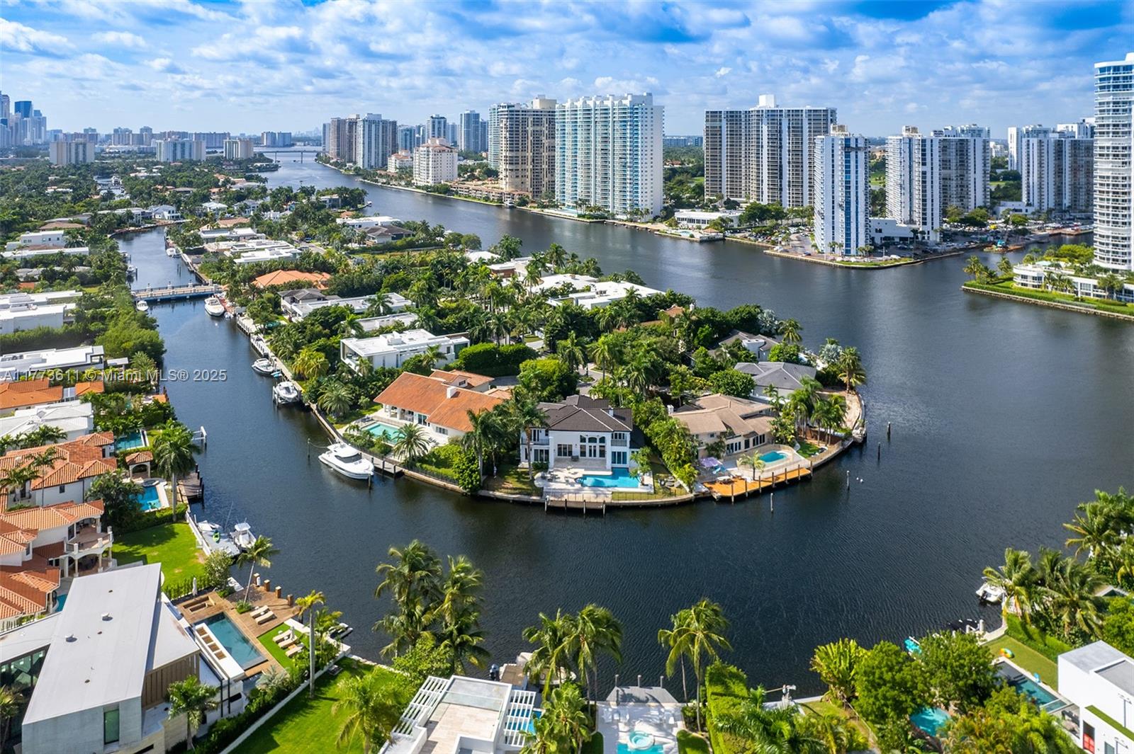 455 Centre Island Golden Beach, FL 33160 - Photo 67 of 67 a view of a lake