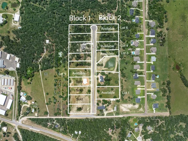 a view of a lake with a big yard