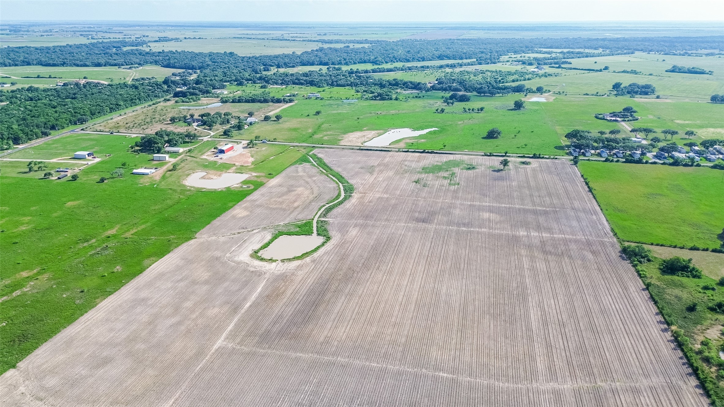 0 Johnston Road Wallis, TX 77485 - Photo 9 of 12 an aerial view of a golf course with parking space