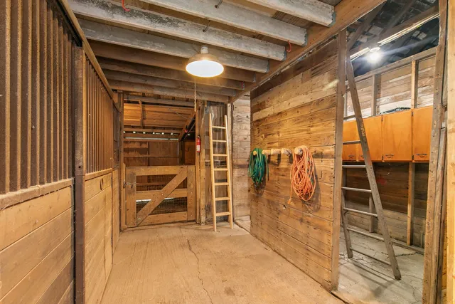 a front view of a building