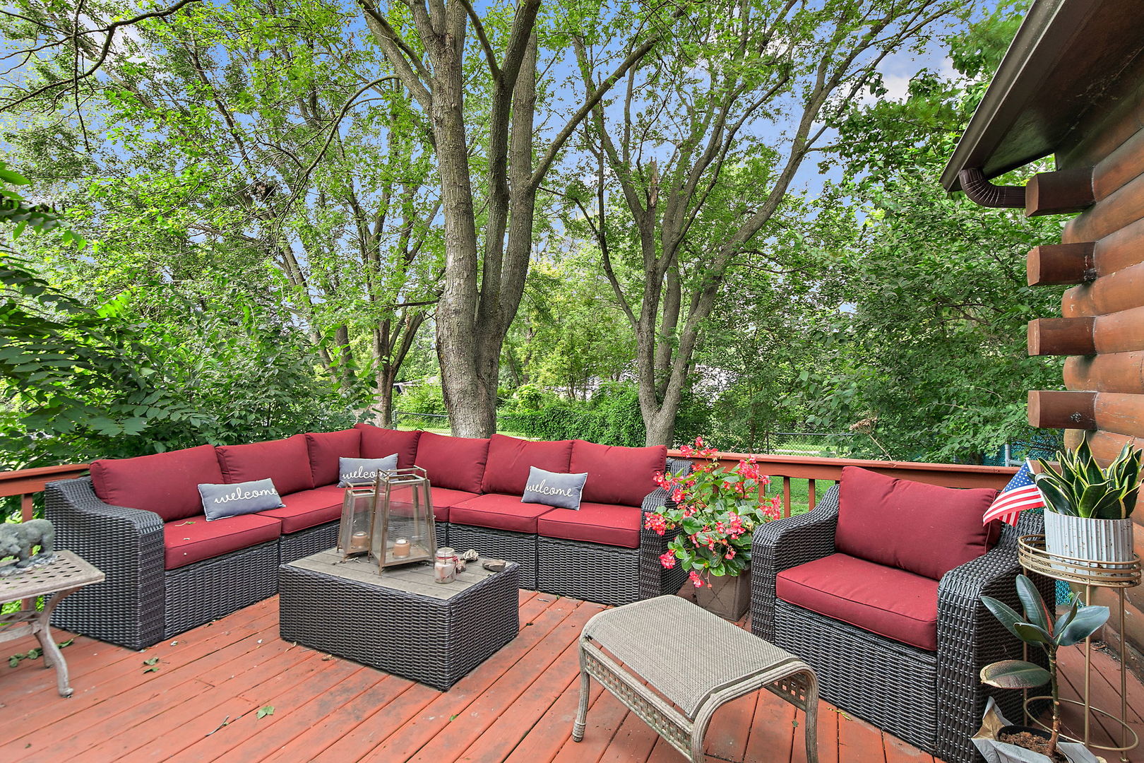 41W591 Lenz Road Elgin, IL 60124 - Photo 41 of 48 a outdoor living space with furniture and a potted plant