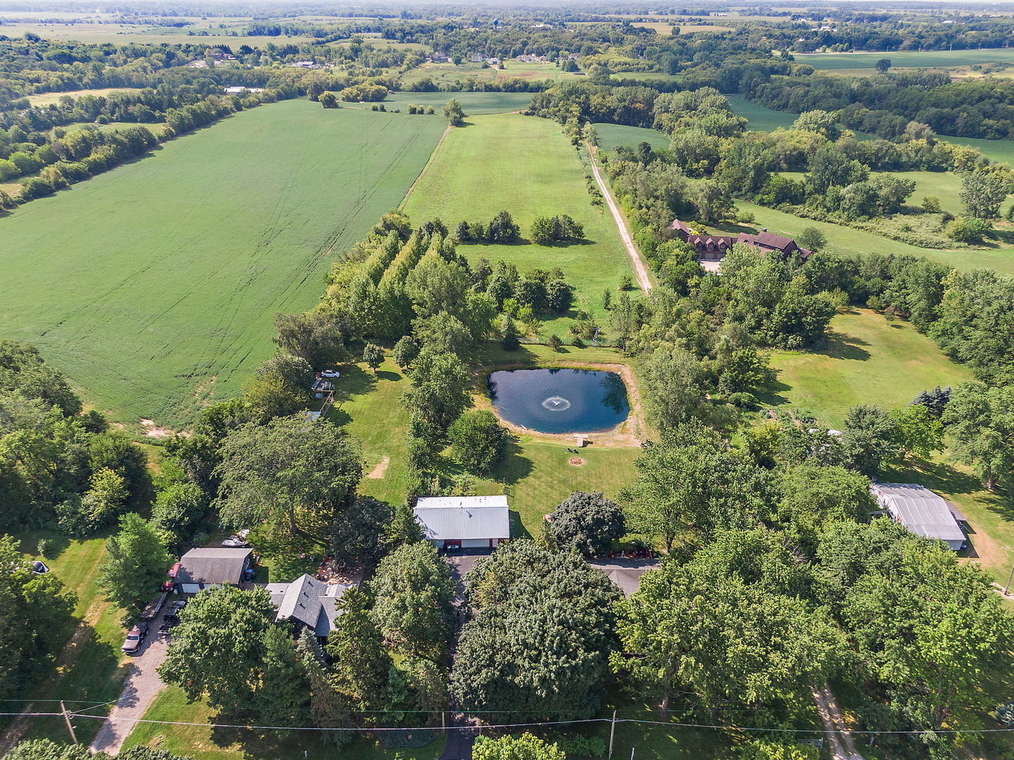 41W591 Lenz Road Elgin, IL 60124 - Photo 43 of 48 an aerial view of ocean residential house with outdoor space and river
