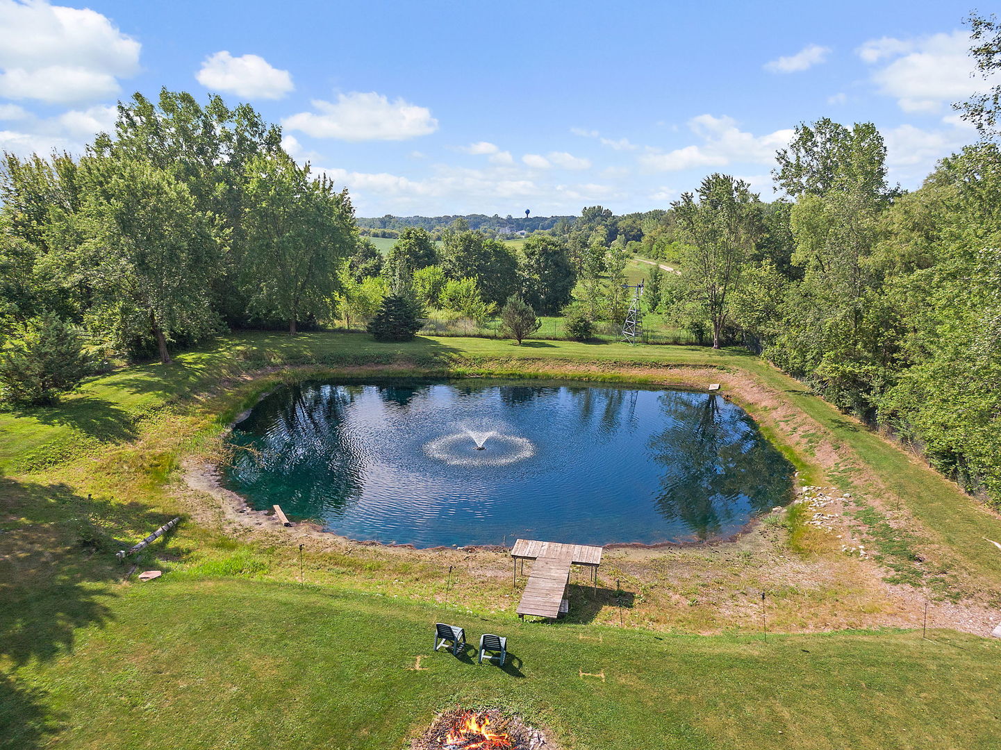 41W591 Lenz Road Elgin, IL 60124 - Photo 48 of 48 a view of a swimming pool with a yard