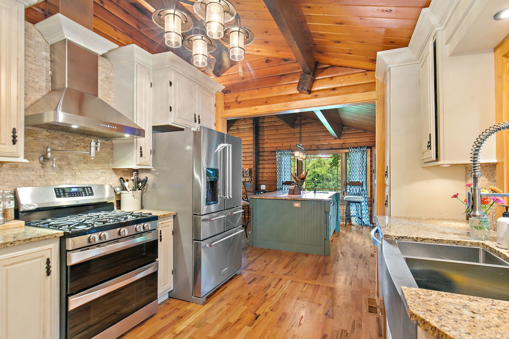 41W591 Lenz Road Elgin, IL 60124 - Photo 10 of 48 a kitchen with granite countertop a sink appliances and cabinets