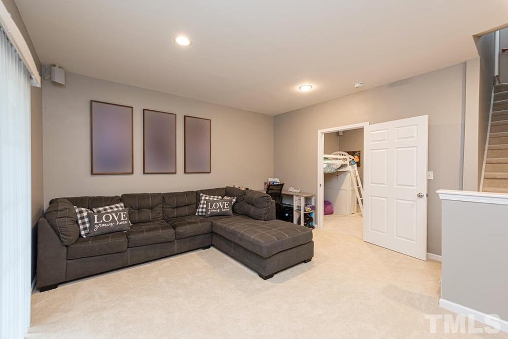 8451 Reedy Ridge Lane Raleigh, NC 27613 - Photo 23 of 30 Entrance into 3rd Bedroom/Flex Room.