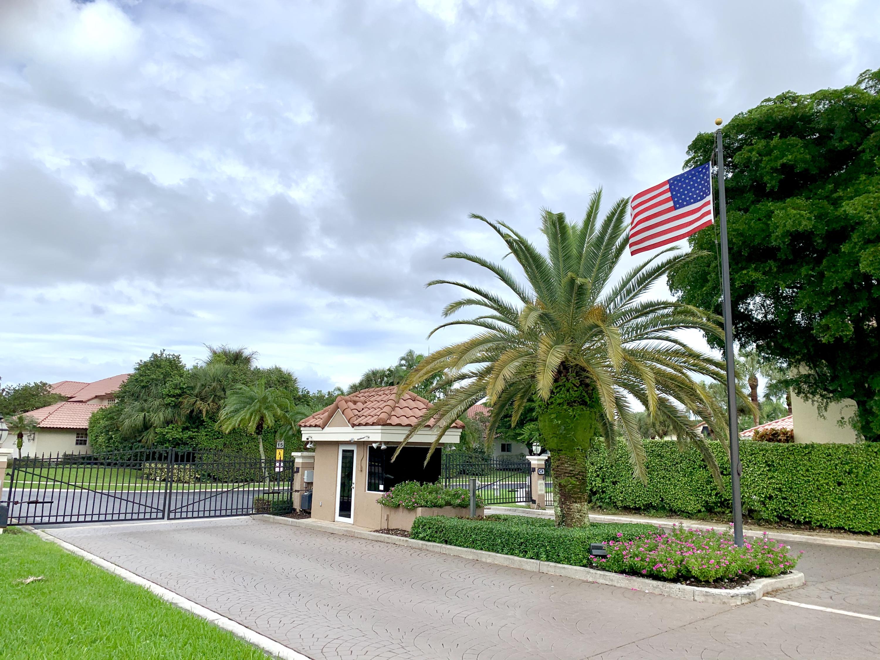 23246 L'Ermitage Circle Boca Raton, FL 33433 - Photo 3 of 42 Gated Entrance