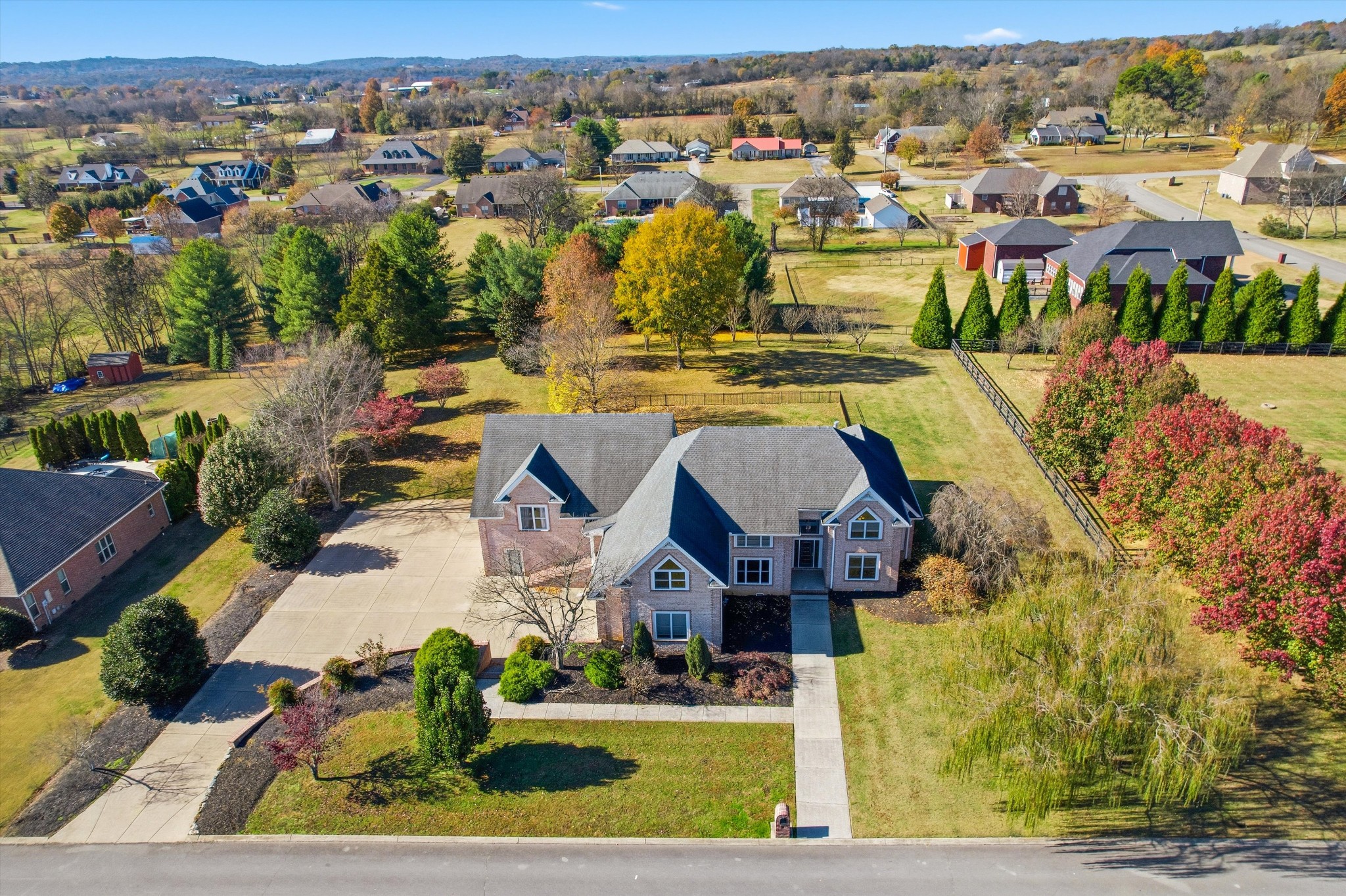 2005 Alan John Way Lebanon, TN 37087 - Photo 66 of 71 an aerial view of residential houses with outdoor space