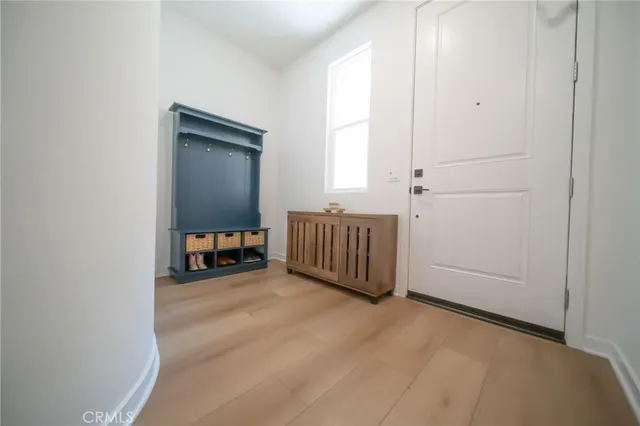 a view of a livingroom with a staircase