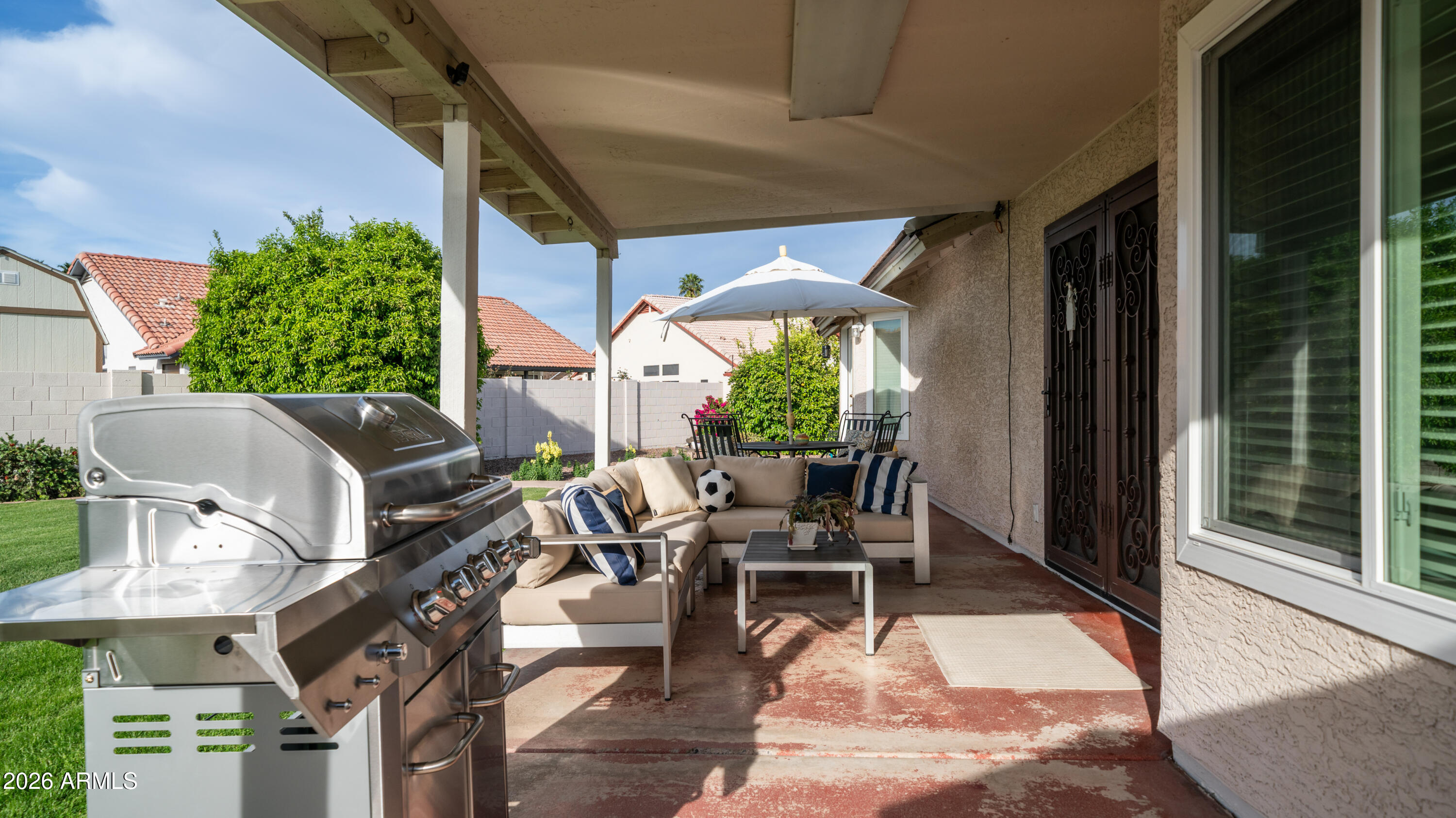408 East Meadows Lane Gilbert, AZ 85234 - Photo 27 of 42 a view of outdoor space yard and patio