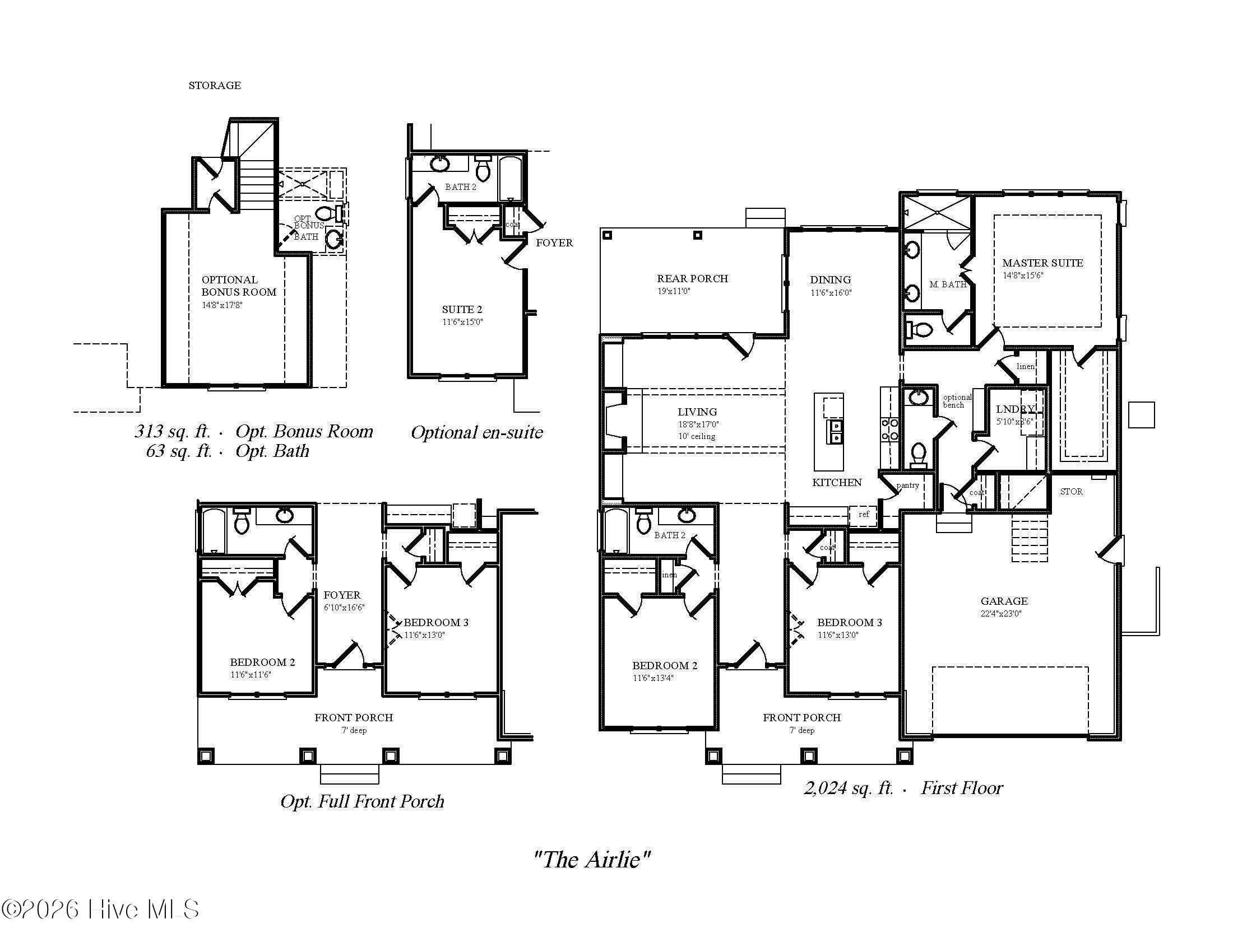 5750 Moonshell Loop Wilmington, NC 28412 - Photo 13 of 13 Floor Plan