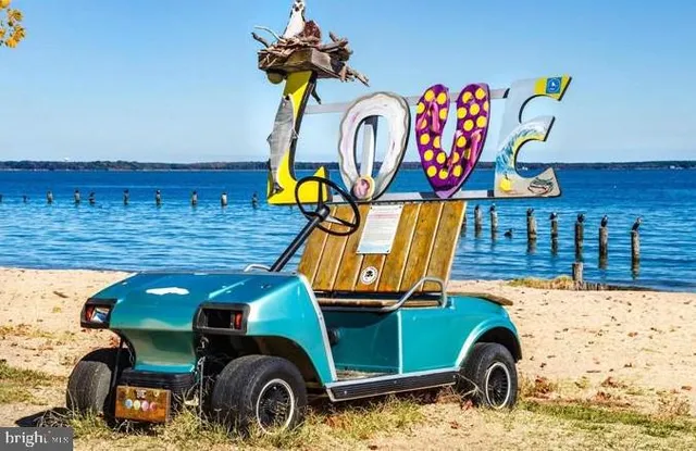 a front view of a building