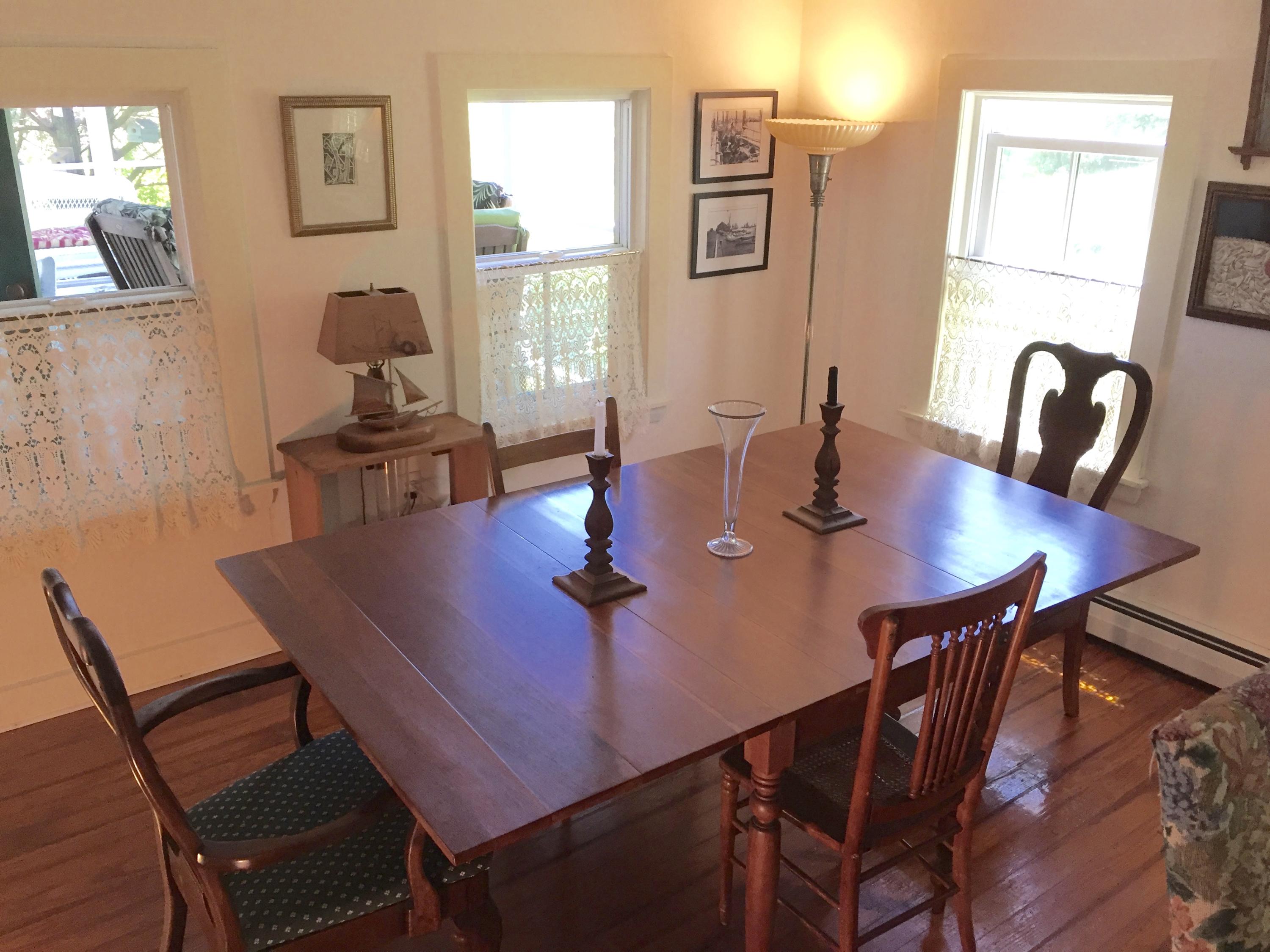 9 Francis Road Truro, MA 02666 - Photo 22 of 34 a view of a dining room with furniture and window
