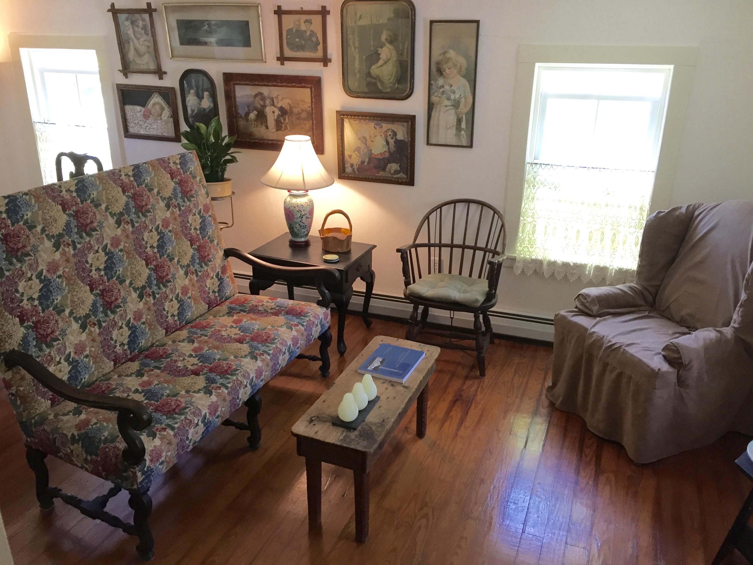 9 Francis Road Truro, MA 02666 - Photo 23 of 34 a living room with furniture and a wooden floor