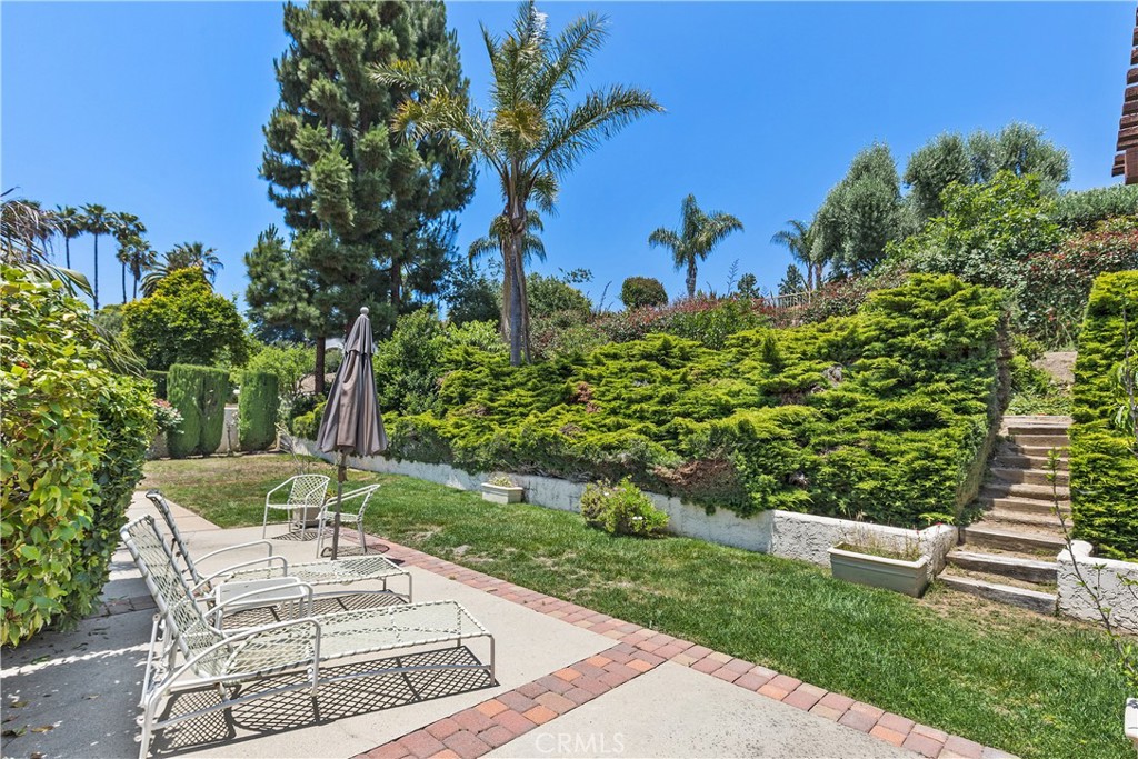2376 North Vallejo Way Upland, CA 91784 - Photo 31 of 37 a view of yard with outdoor seating