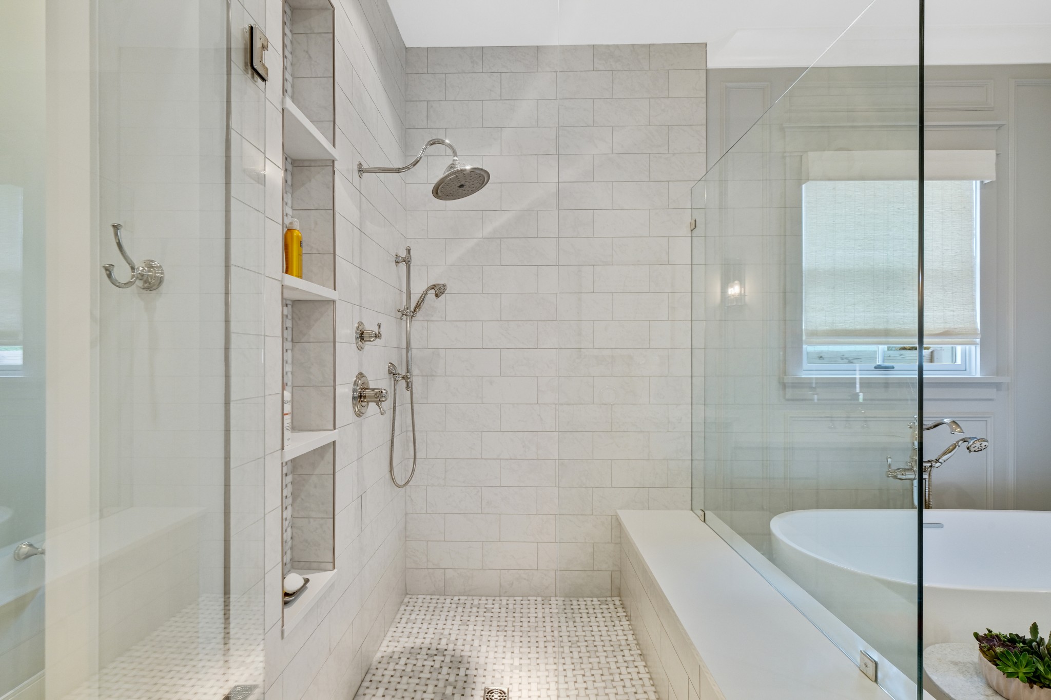 3003 Hobbs Road, Unit B Nashville, TN 37215 - Photo 34 of 70 a bathroom with a shower and a toilet