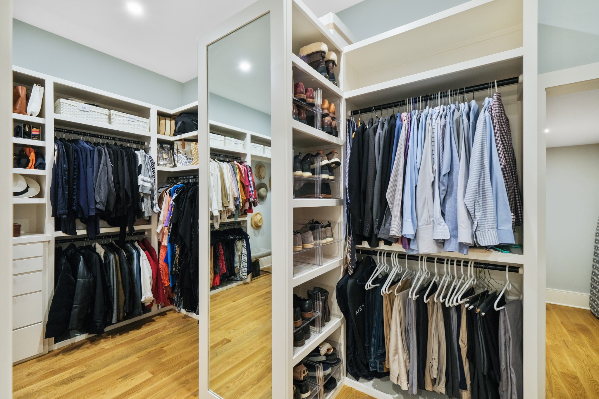 3003 Hobbs Road, Unit B Nashville, TN 37215 - Photo 35 of 70 a view of walk in closet with clothes