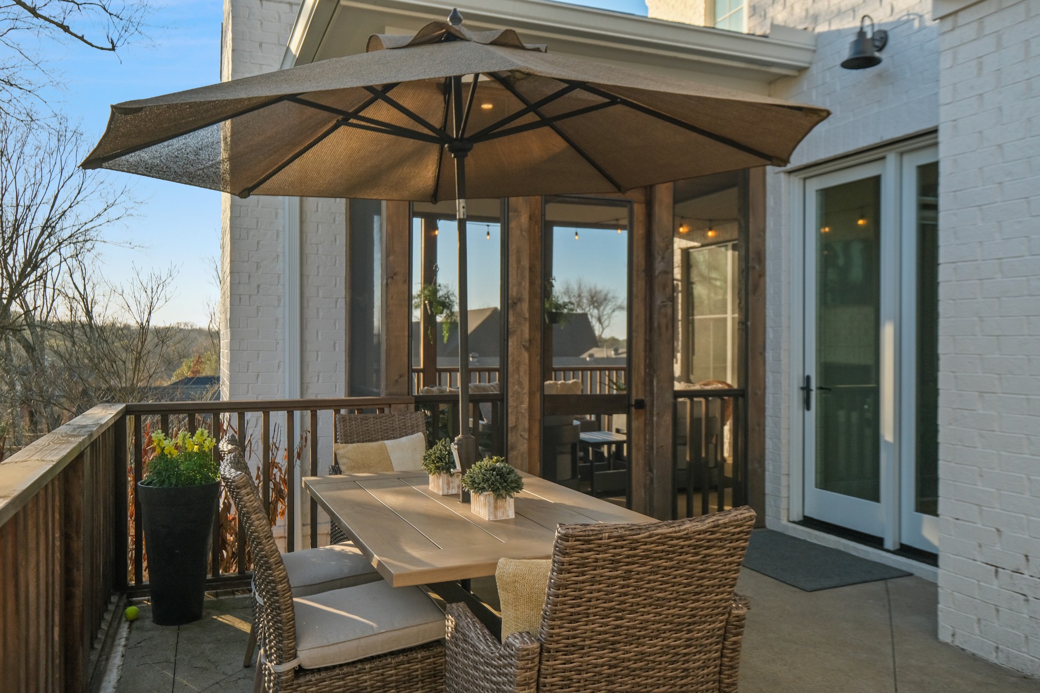 3003 Hobbs Road, Unit B Nashville, TN 37215 - Photo 62 of 70 a view of a patio on the deck