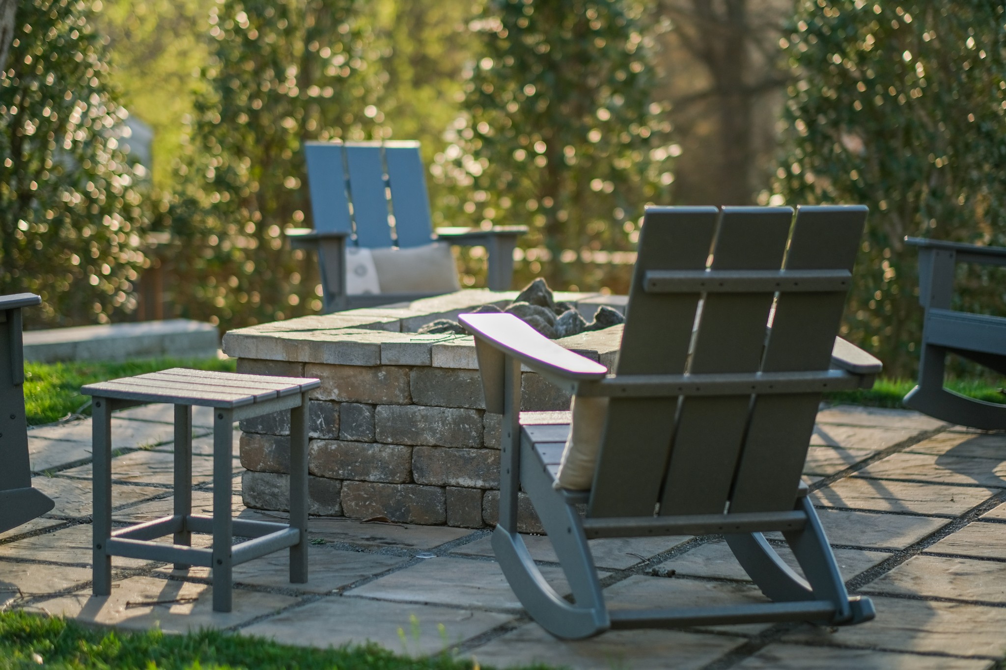 3003 Hobbs Road, Unit B Nashville, TN 37215 - Photo 65 of 70 a terrace with outdoor seating and trees