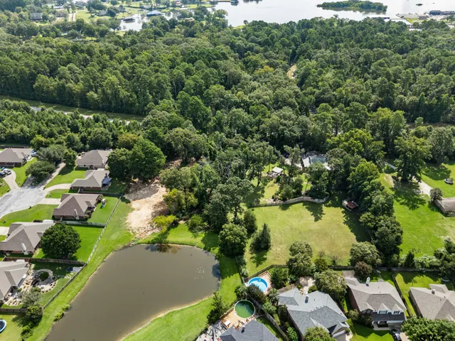 a view of a lot of a houses