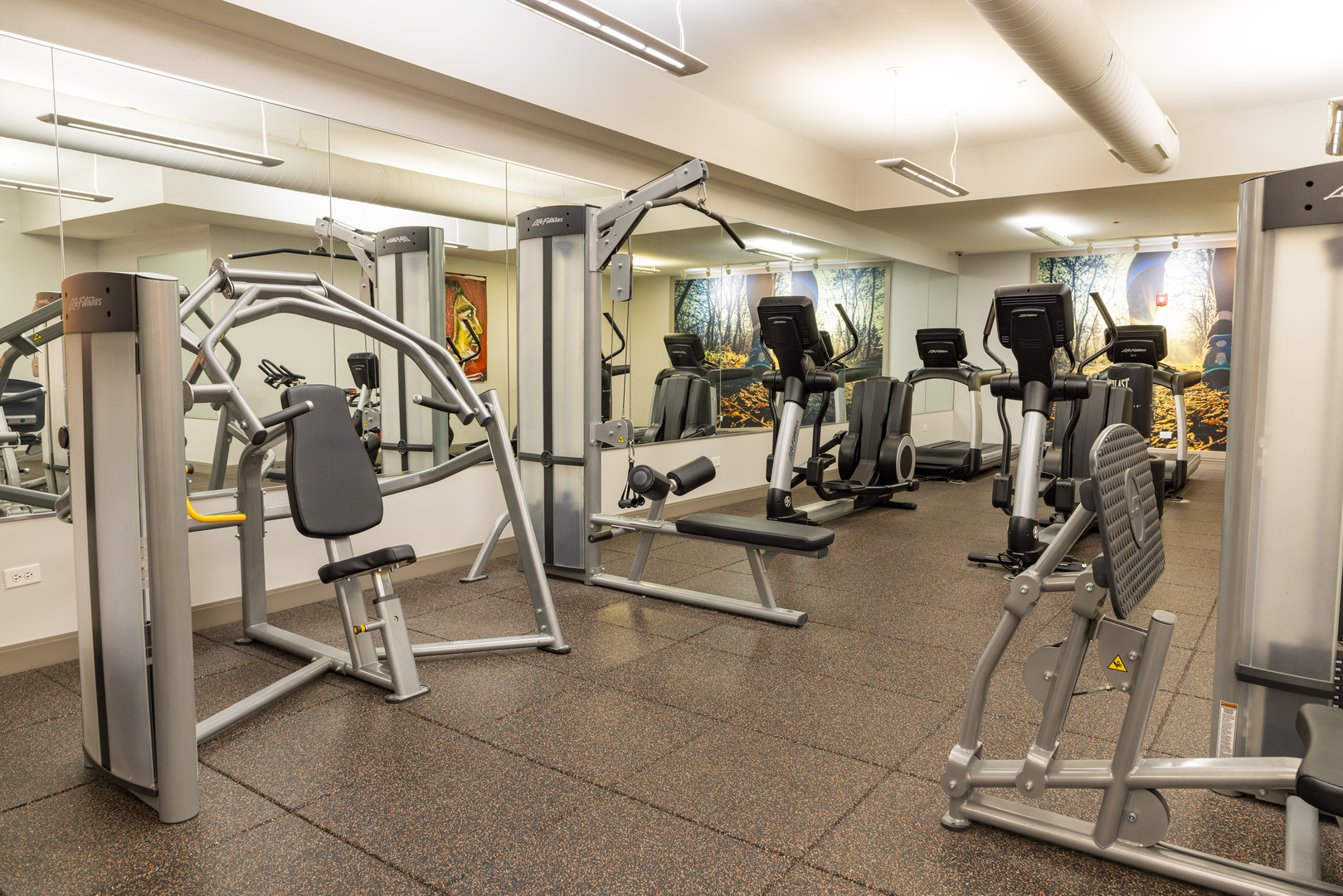 255 North Addison Avenue, Unit 528 Elmhurst, IL 60126 - Photo 13 of 21 a view of a room with gym equipment