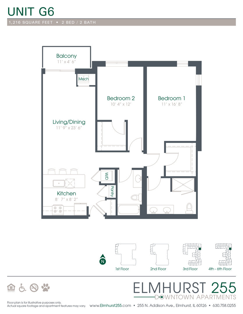 255 North Addison Avenue, Unit 528 Elmhurst, IL 60126 - Photo 2 of 21 unknown