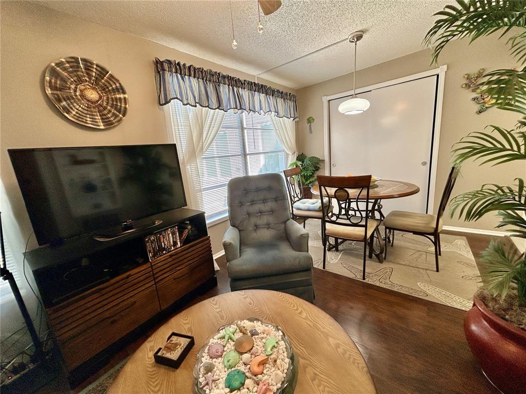 2260 Costa Rican Drive, Unit 50 Clearwater, FL 33763 - Photo 15 of 48 a living room with furniture and a flat screen tv