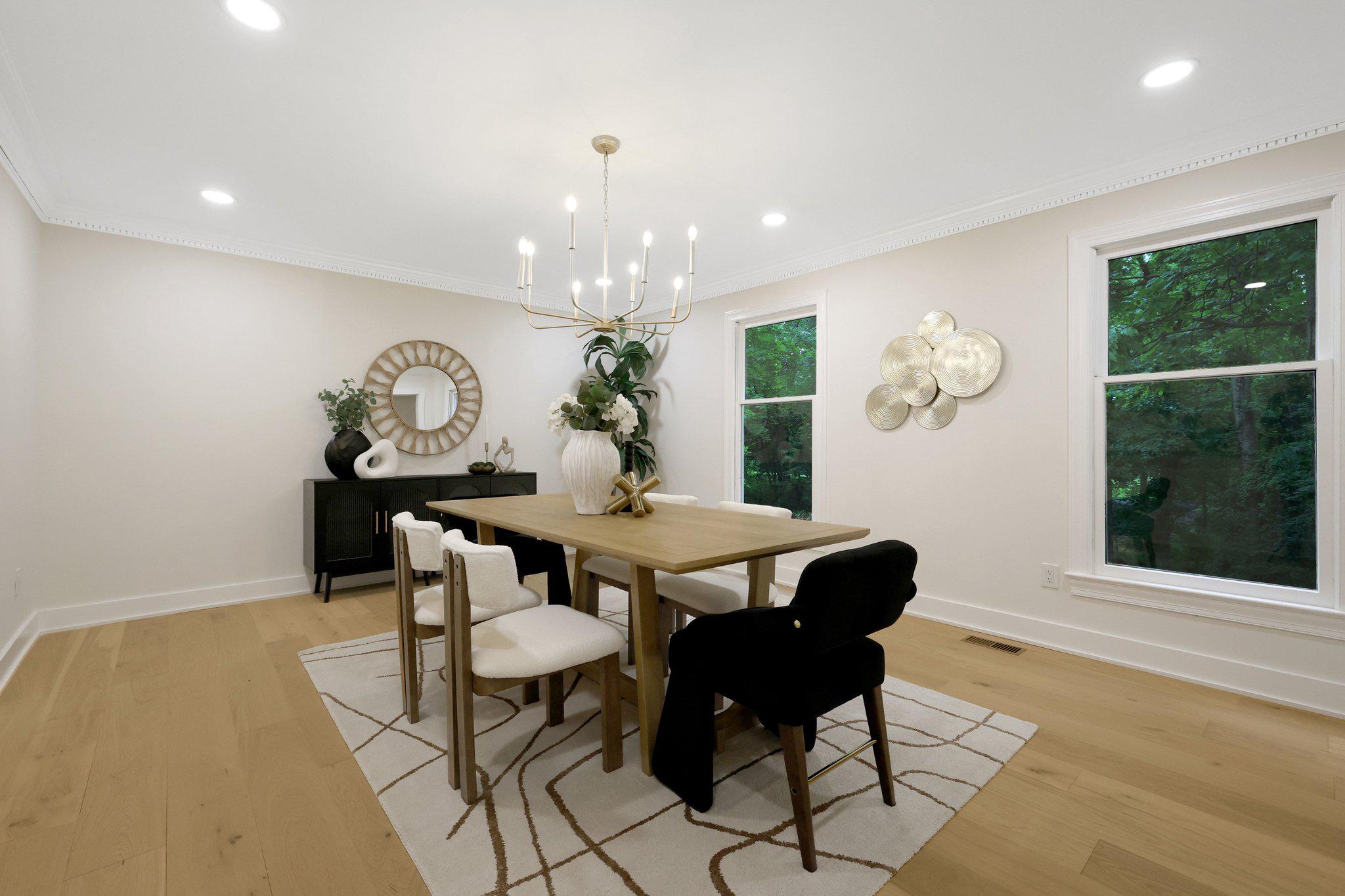 1132 Springvale Road Great Falls, VA 22066 - Photo 13 of 81 Elegant dining space with modern flair.