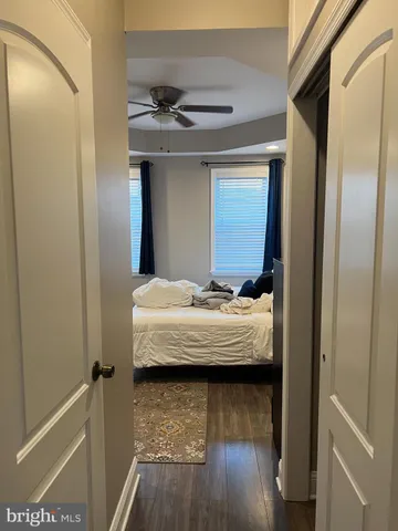 a view of bedroom with natural light