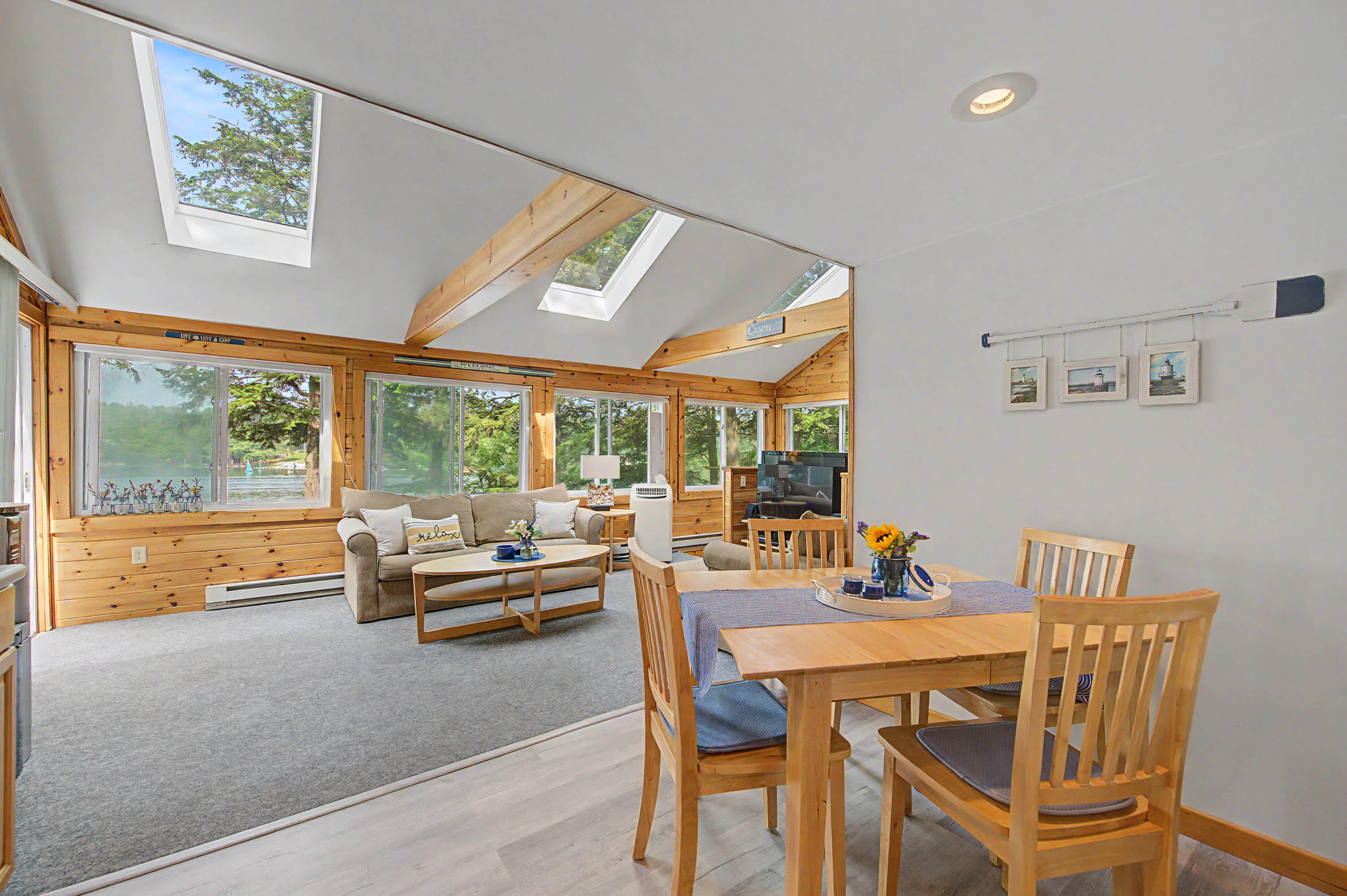 137 Coffee Pond Road Casco, ME 04015 - Photo 6 of 20 Open concept living space