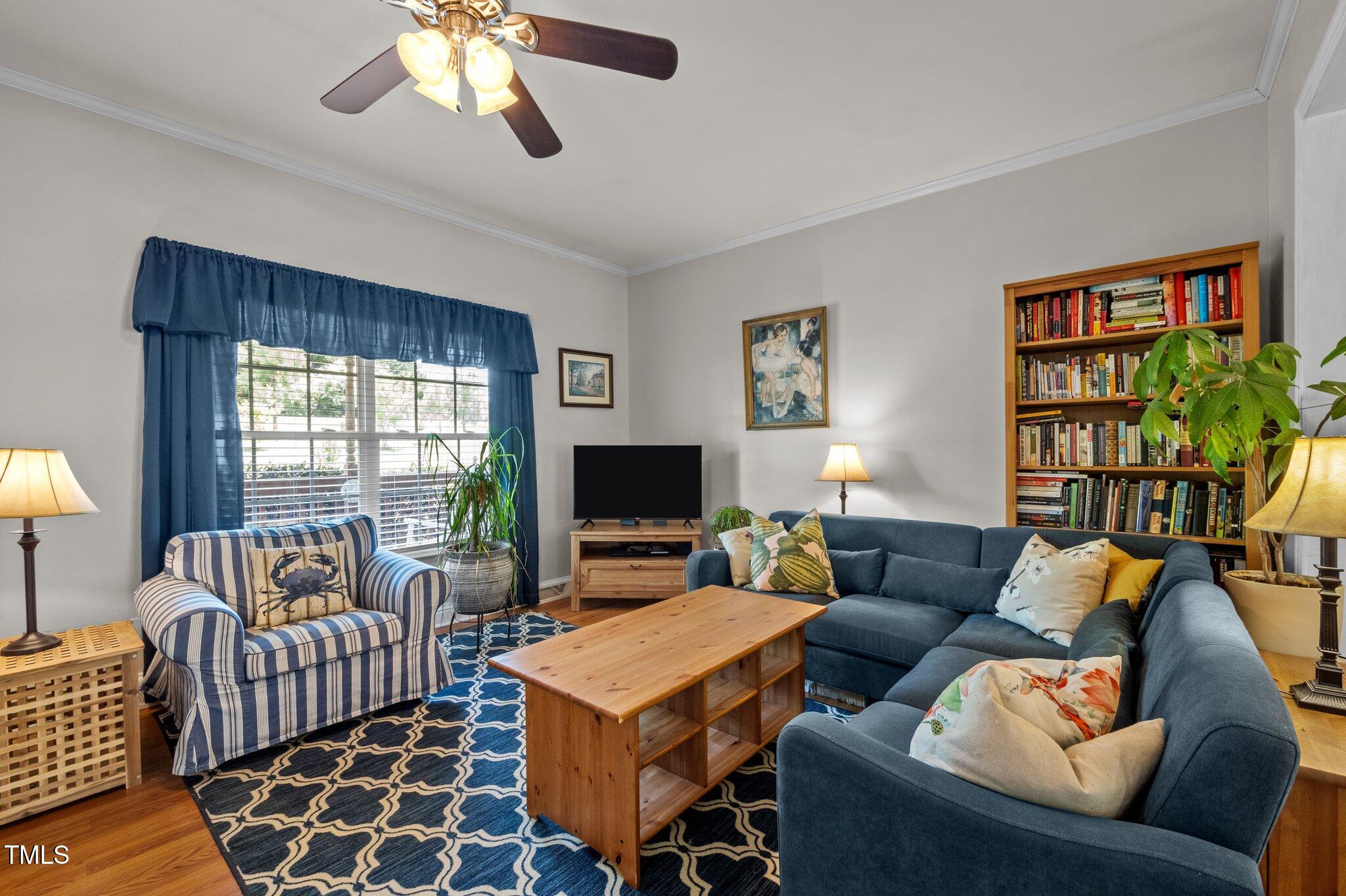 5013 West Pool Road Rougemont, NC 27572 - Photo 5 of 34 a living room with furniture kitchen view and a window